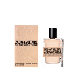 Zadig & Voltaire, This is Her! Vibes of Freedom, Apă de parfum, Femei, 50 ml