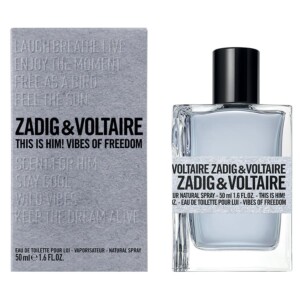 Zadig&Voltaire, This is Him! Vibes of Freedom, Apă de toaletă, Bărbați, 50 ml