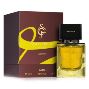 Ajmal, Purely Orient Vetiver, Apă de parfum, Unisex, 75 ml