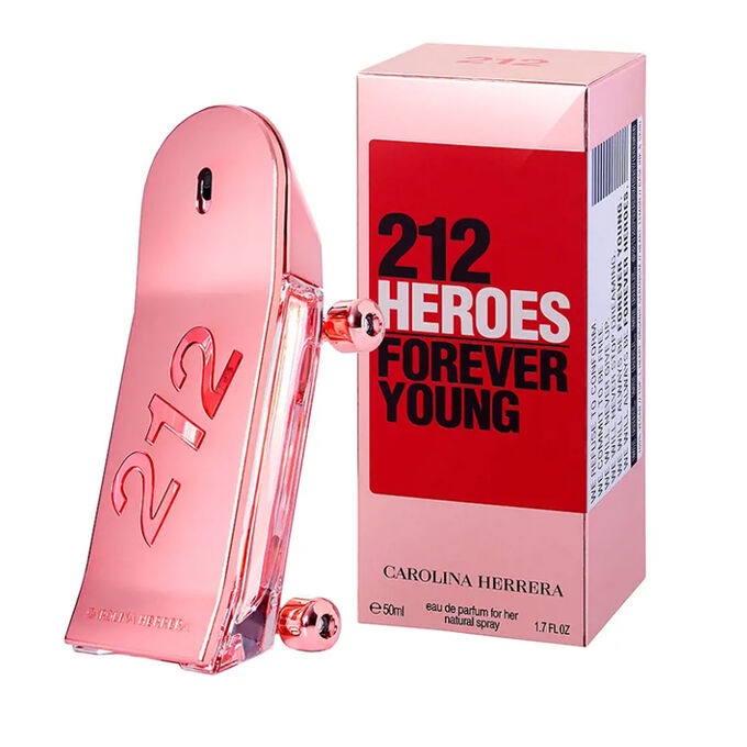 Carolina Herrera, 212 Heroes Forever Young, Apă de parfum, 50 ml