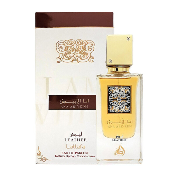 Lattafa, Ana Abiyedh Leather, Apă de parfum, Bărbați, 60 ml