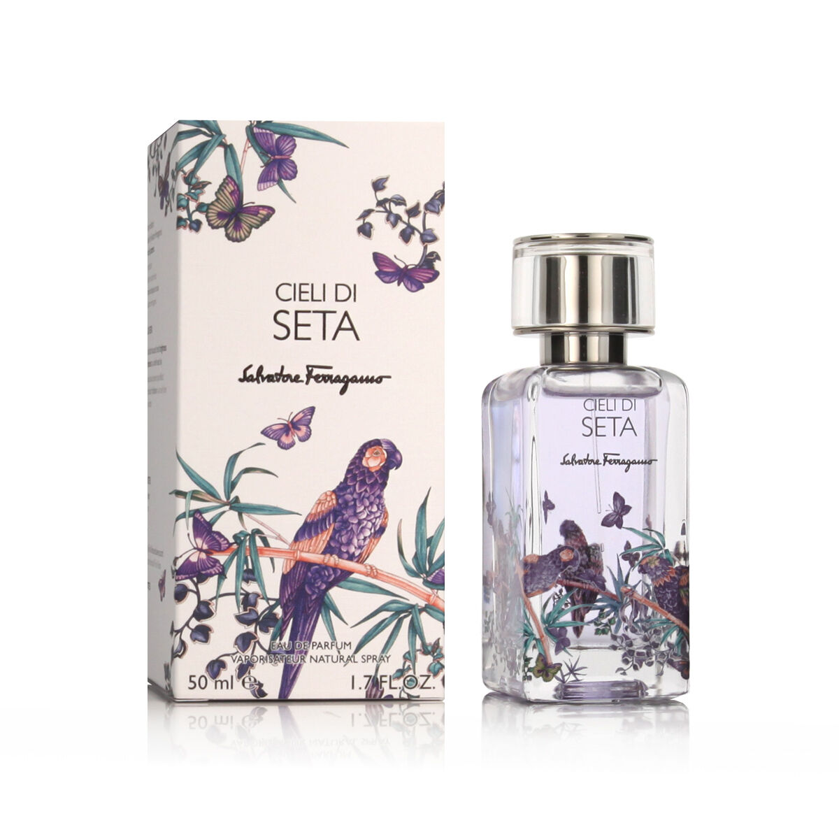 Salvatore Ferragamo, Cieli Di Seta, Apă de parfum, Unisex, 50 ml - imagine 2