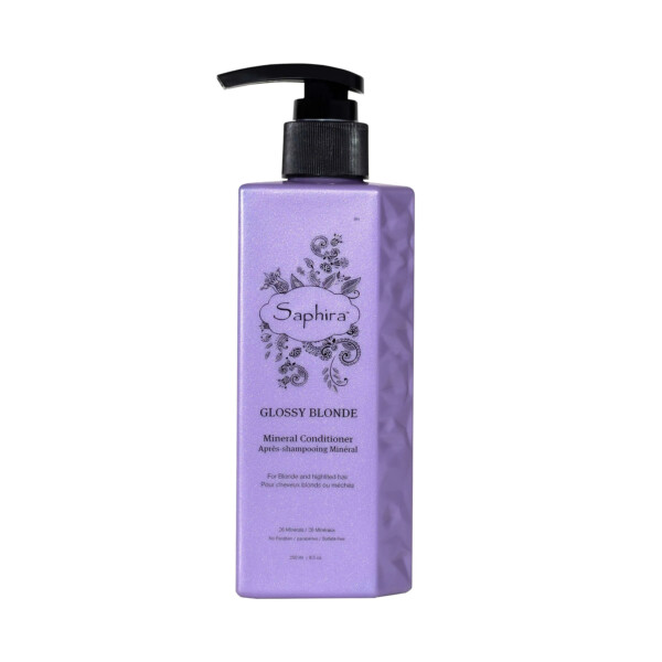 Saphira, Glossy Blonde Mineral Conditioner, Femei, 250 ml