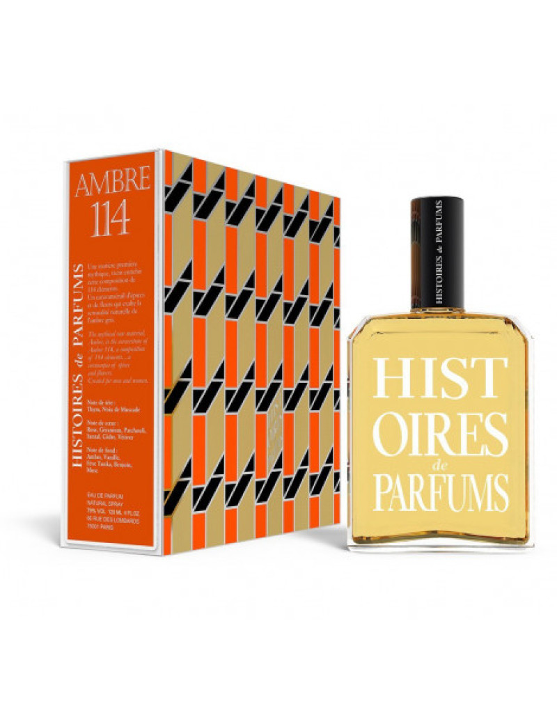 Histoires de Parfums, Ambre 114, Apă de parfum, Unisex, 120 ml
